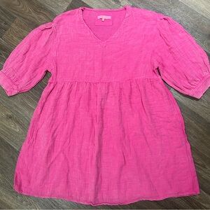 Simply Southern Women’s Gauze Pink Dress